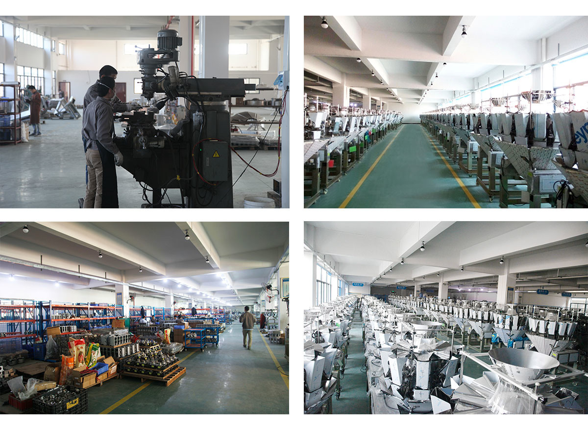 14 Head Multihead Weighing Machine For 1500g Frozen Food