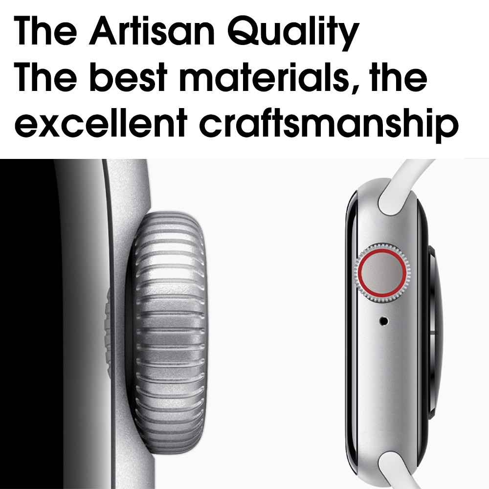 IWO W26+ 1.75inch Screen ECG Bluetooth Calling Smartwatch