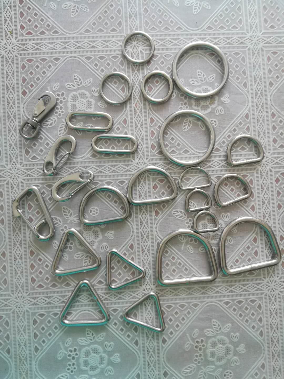 stainless steel investment casting ,lost-wax casting ,stainless steel O-RING ,D RING ,RATCHETS