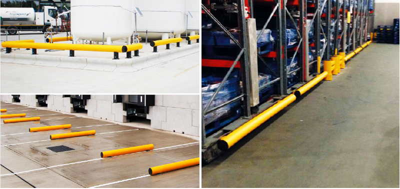 MM Safety Barrier Warehouse flexible anti-collision system  FS-2023A
