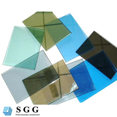High quality color float glass (bronze, grey, green, blue)