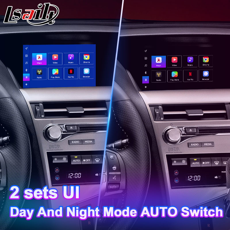 Lsailt 8+128GB Android Carplay Interface for 2012-2015 Lexus RX450H RX F Sport Mouse Control RX350 RX270