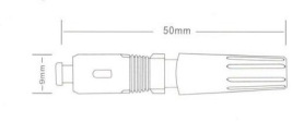 Waterproof Single-Mode Fast Connect Fiber Connectors For Drop Cable / Indoor Cable