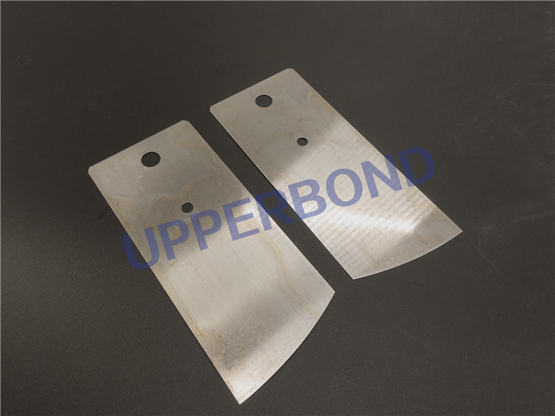 110*58*0.2Mm Cigarette Making Machine Knife Alloy Long Functional Life