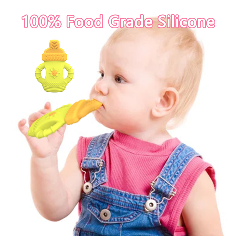 Soft Sensory Design Sensory Teething Gums Chew Infant Toys Water-Filled Baby Teether Cools Massages Sore Gums toys for toddlers