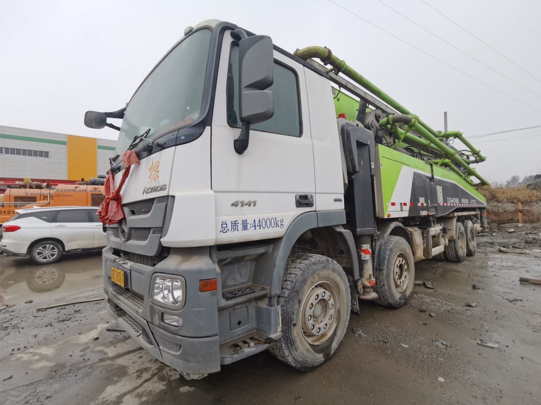 Ready-Mix Concrete Zoomlion 63meter Factory Direct Zoomlion Used Concrete Pump Truck
