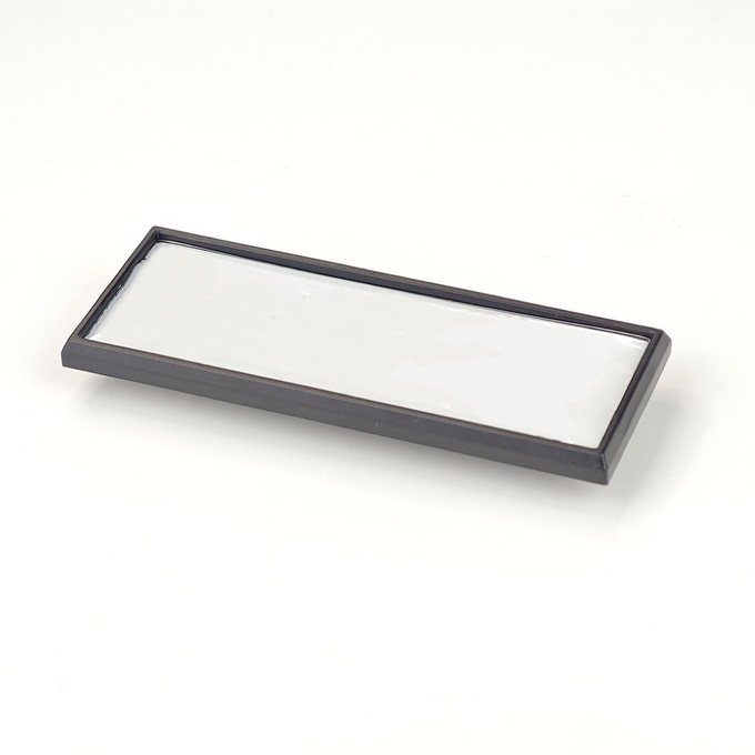 DIY Customized Wooden Sublimation Magnetic Name Tags Blanks For Photo Printing
