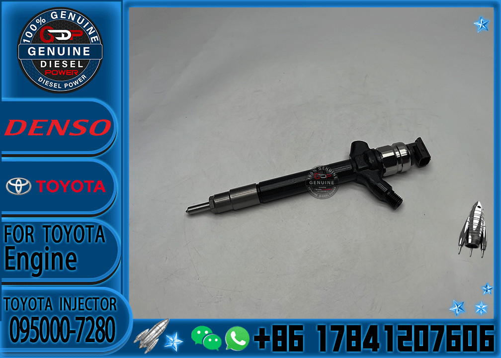 1VD-FTV 095000-6740 Common Rail Diesel Injector 095000-7280 095000-8050 095000-8060 095000-9700 for Toyota