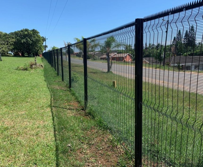 Anti Climb 2.2m Tall 358 Prison Mesh Fencing Oxidation Resistant For Highway