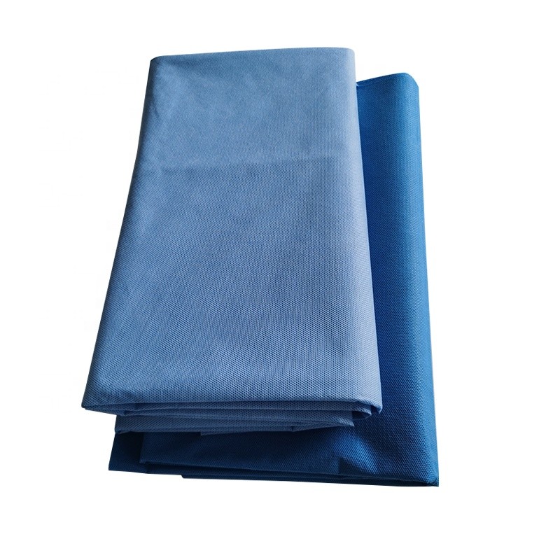 Breathable SMS Spunbond Fabric SMS Non Woven Fabric Roll Packing