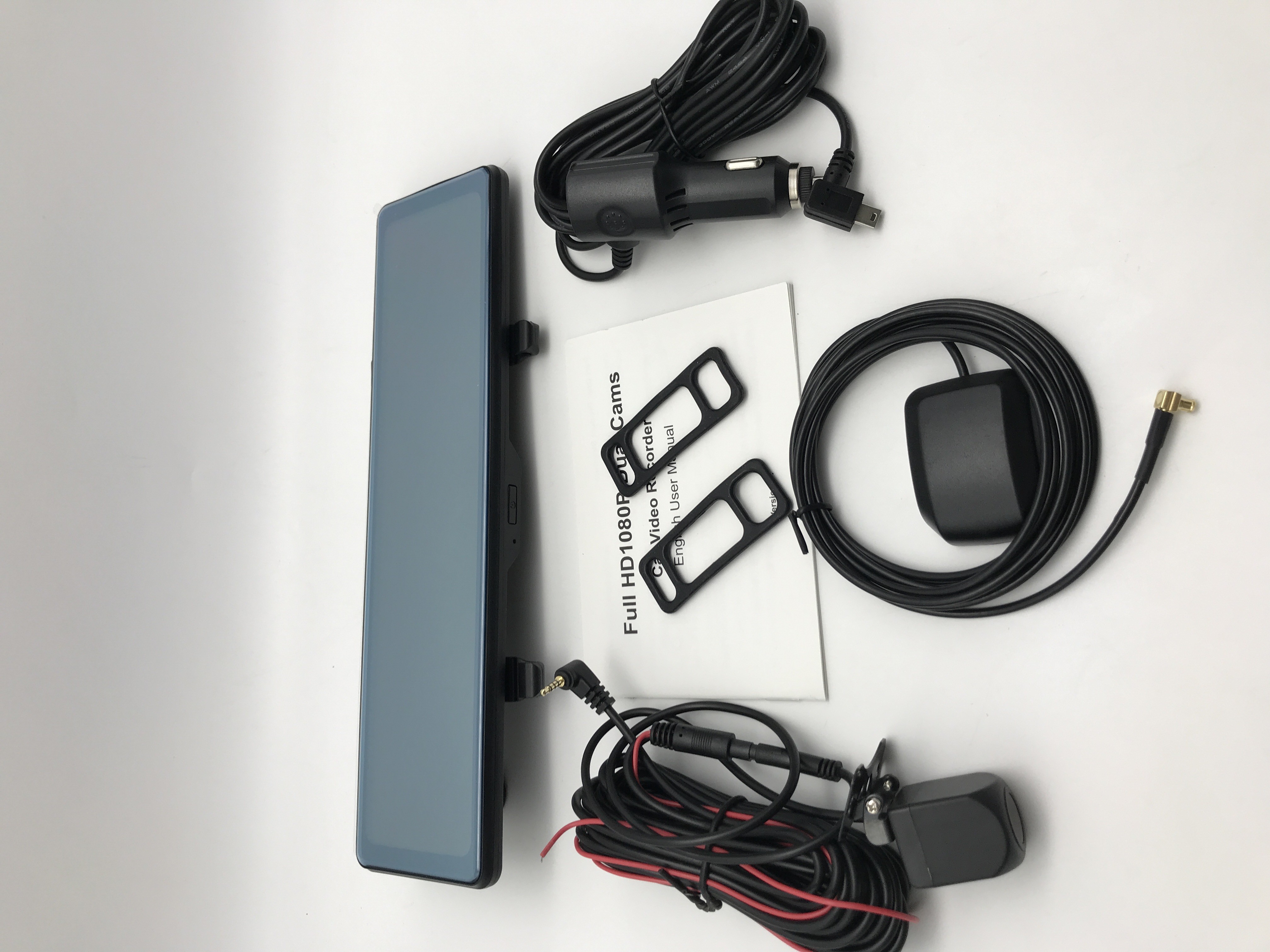 12 Inch Rearview Nextbase 4k Dash Cam WIFI GPS Car Dashboard Camera Recorder Radar Detection