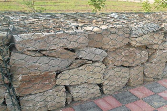Dia 2.2mm Gabion Wire Mesh Flood Control Retaining Wall Galvanized Iron