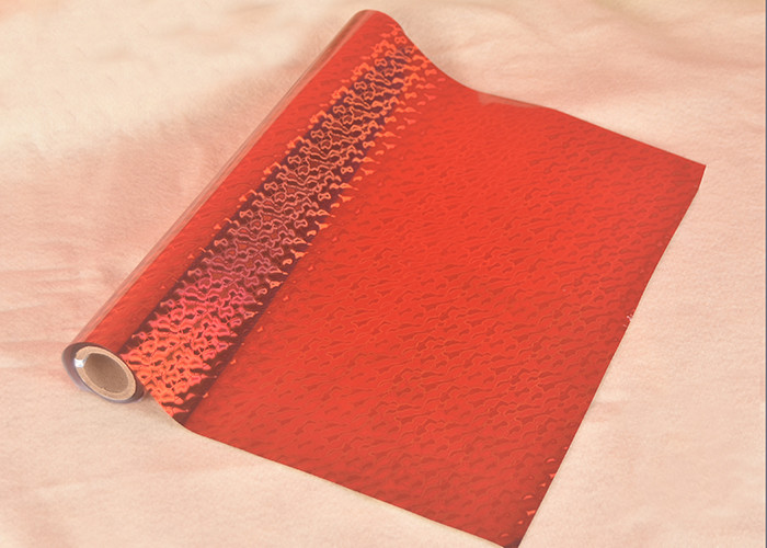 Red Adhesive Protective 1000m 3-inch Paper Core Laminated Film For High-quality Packaging