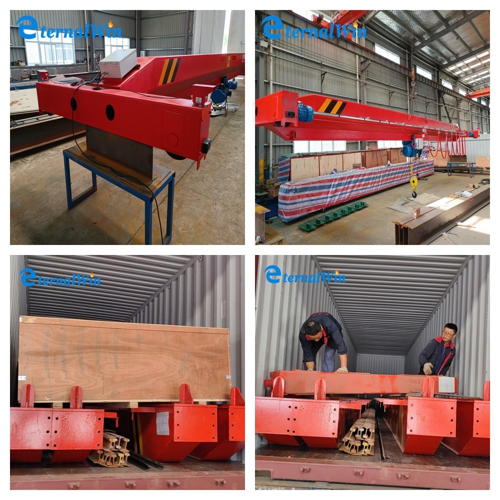 Customized Lift Height Monorail Crane in Your Preferred Color for Your Construction Site