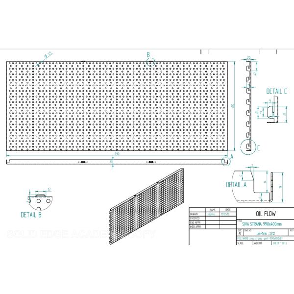 200 - 500mm Adjustable Upright Shelf Back Panel Roll Forming Machine With Punching Holes