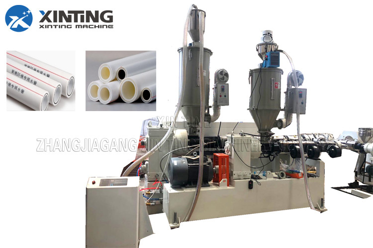 PLC One Screw 95rpm PE Pipe Production Line