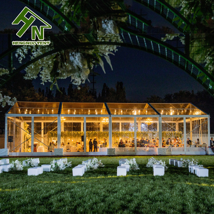 112x203x4 Frame Clear Wedding Marquee 10x20 Canopy Tent Polyvinyl Chloride