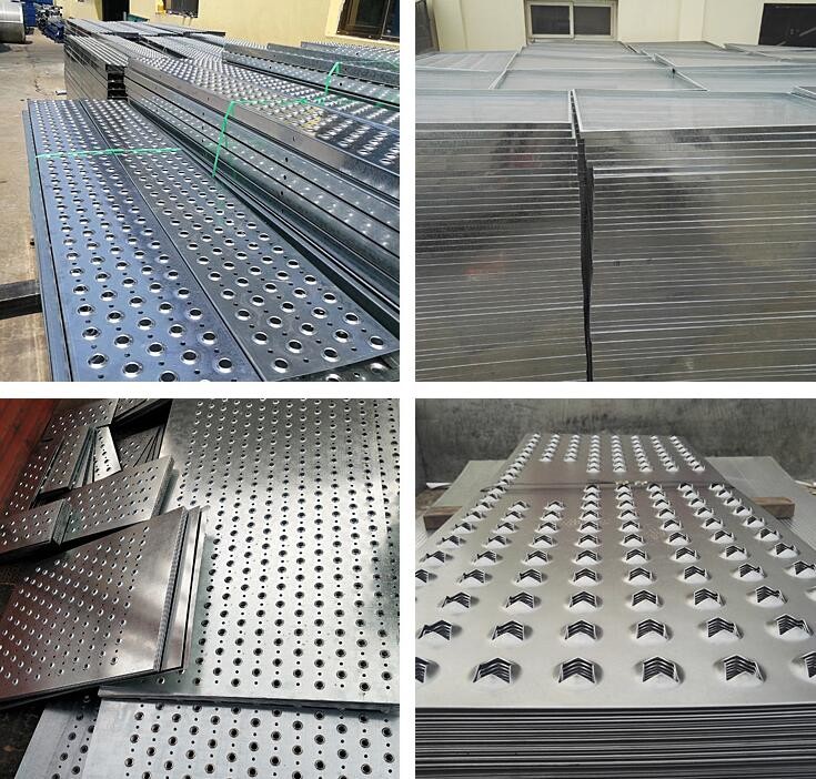 Galvanized Steel Diamond Grip Grating For Industrial Safety Walkways