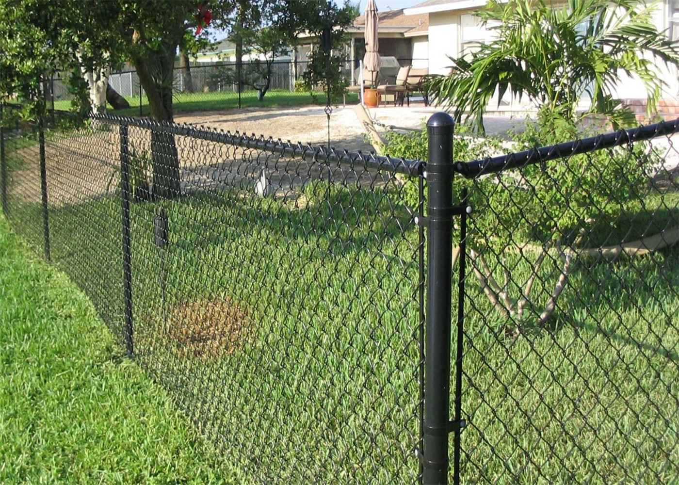 High quality yard guard chain link fence/High quality used galvanized/pvc coated chain link fence