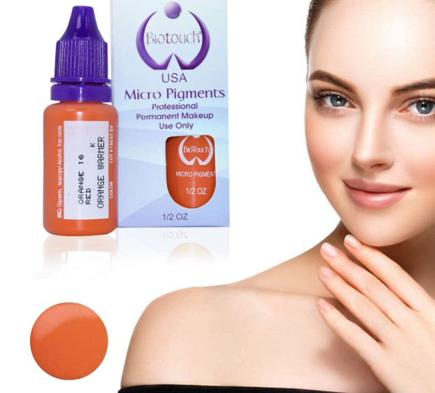 Biotouch MicrGel polishgment Orange Pigment Color Permanent Makeup Microblading Supplies Eyebrow Shading MicrGel polishgmentation