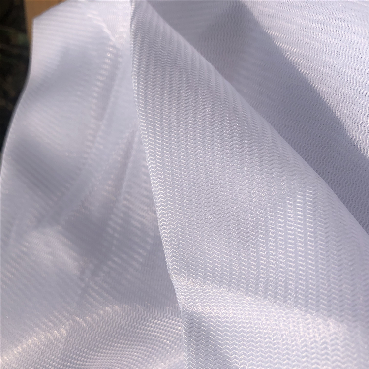 Knitted Type Warp RPET 100% Recycled Polyester 50D Mesh Fabric for Vegetable Fruit Bags