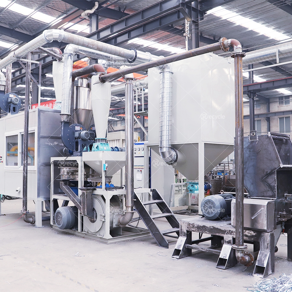 Medical Blister Recycling Equipment Turn Waste Aluminum Plastic into Valuable Resources