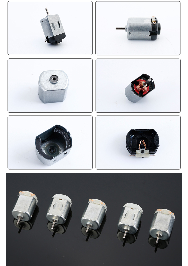 Faradyi Dc 3v Mini Geared Motor 17000-18000r/min Car 3 V High Speed Brush Small Electric Mini Micro Dc Toy Motor Low Voltage /