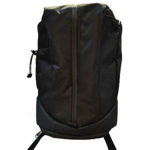 China Fashionable Simple Big Capacity Nylon Leisure Backpack Multi Function Black Color on sale