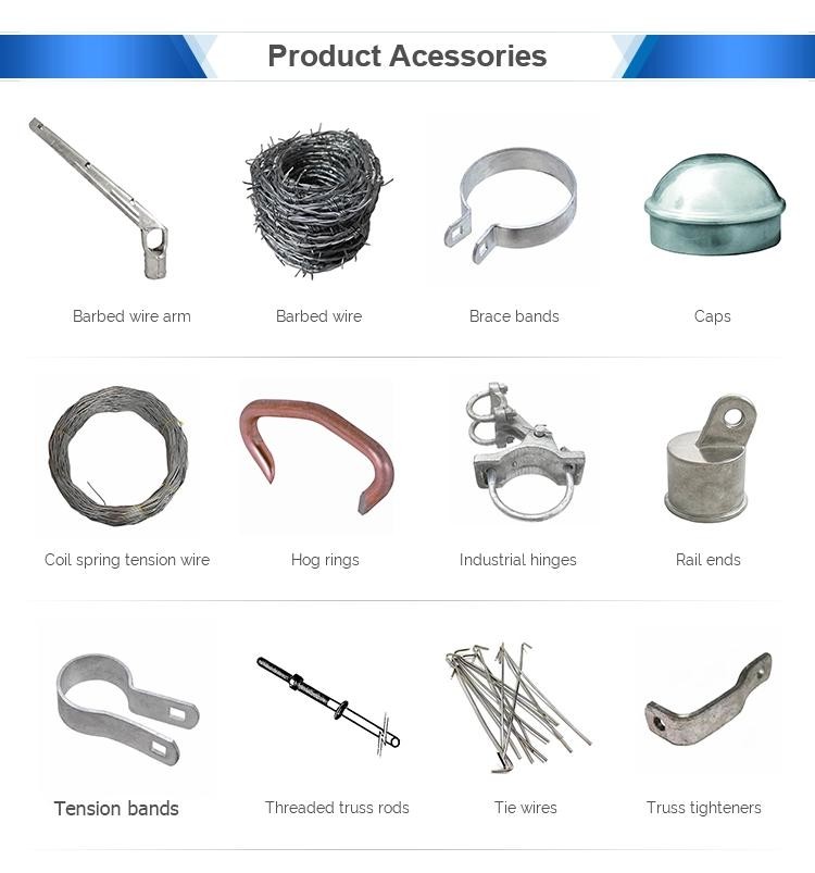 Hot Dipped Galvanized Steel Chain Link Fencing , L30m Chain Link Security Gate