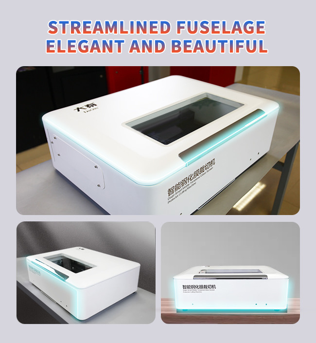 Nano Hydrogel TPU Screen Protector Laser Cutting Machine For Explosion Proof Protective Film