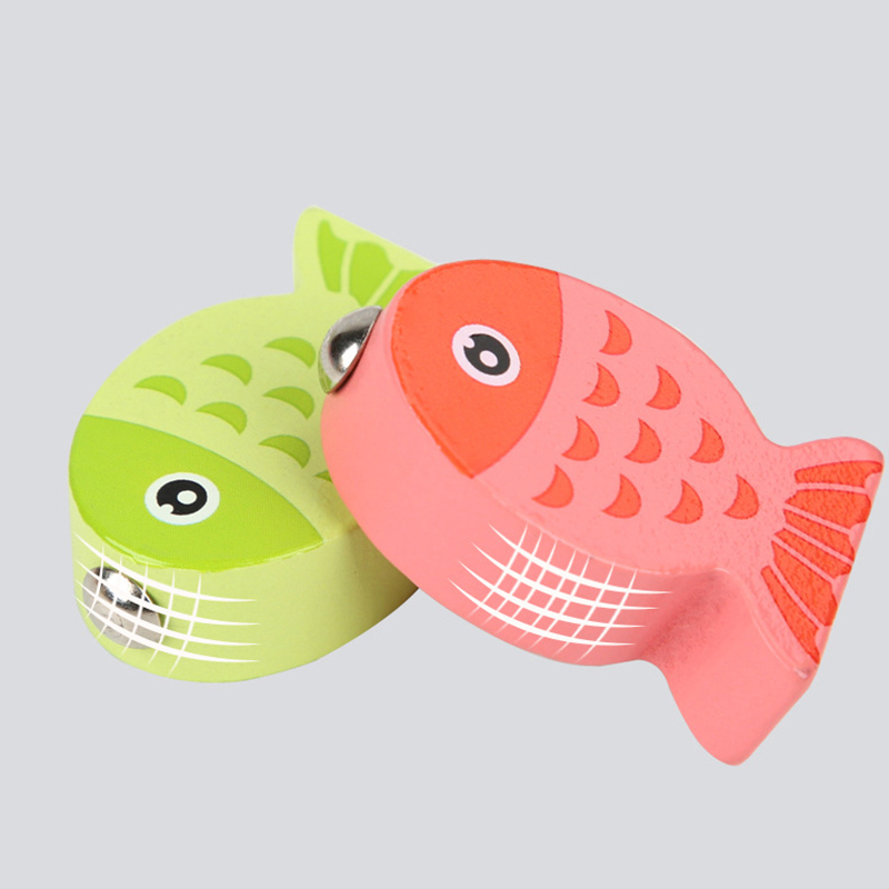 Fishing Game Wooden Alphanumeric Toys For Children Montessori Early Educational