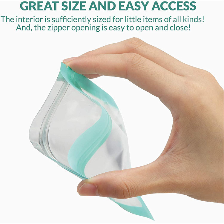 CPP / BOPP / OPP Gift Packaging Bag , Header Card Reusable Resealable Plastic Bags