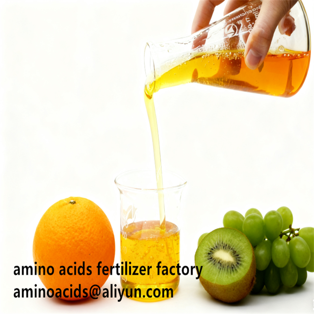 Hydrolyzed Amino Acid Liquid Fertilizer 80% Promotes Crop Root Development Enhances Resistance To Drought Cold And Disease Plant Sourced from Soya