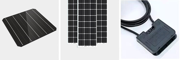 U Type Monocrystalline solar panel Details