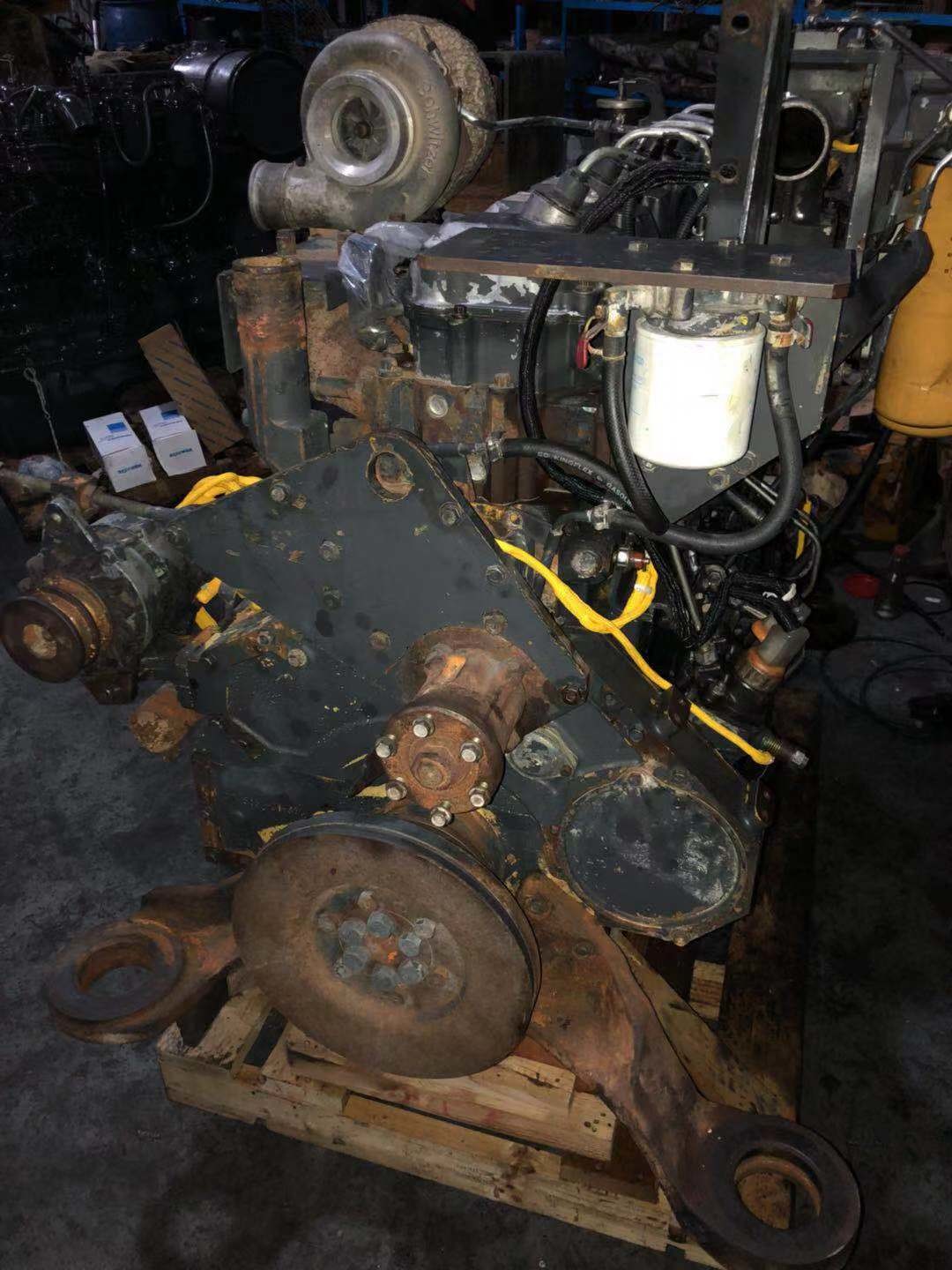 6D125-3 Diesel Used Engine Assembly 850Kg Weight For Excavator Pc450-7 Orginal