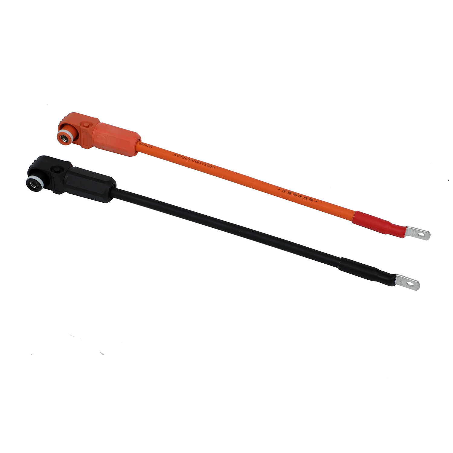 1000V Copper Contact Energy Storage Connectors Designed with PA66 30%GF Shell Material
