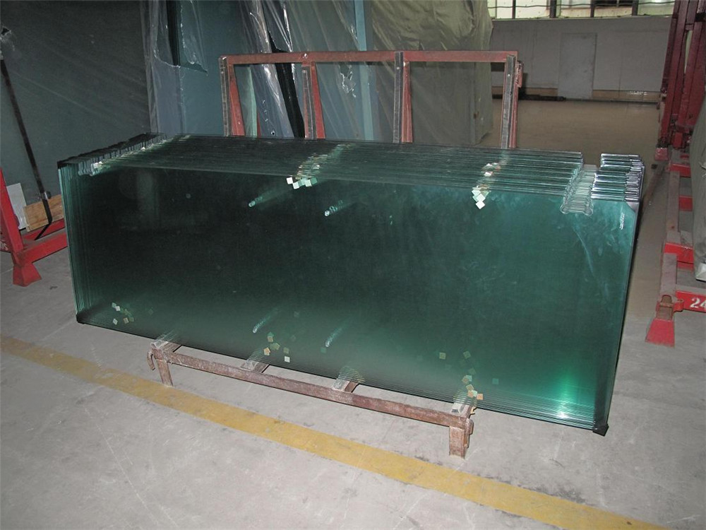 Building Tempered Office Wall Glass Curve Shape SGCC Certificated