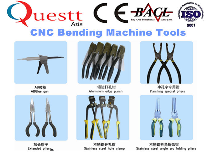 Low Slotting Costit CNC Sheet Metal Bending Machine 5 Axis Control For Aluminum Steel