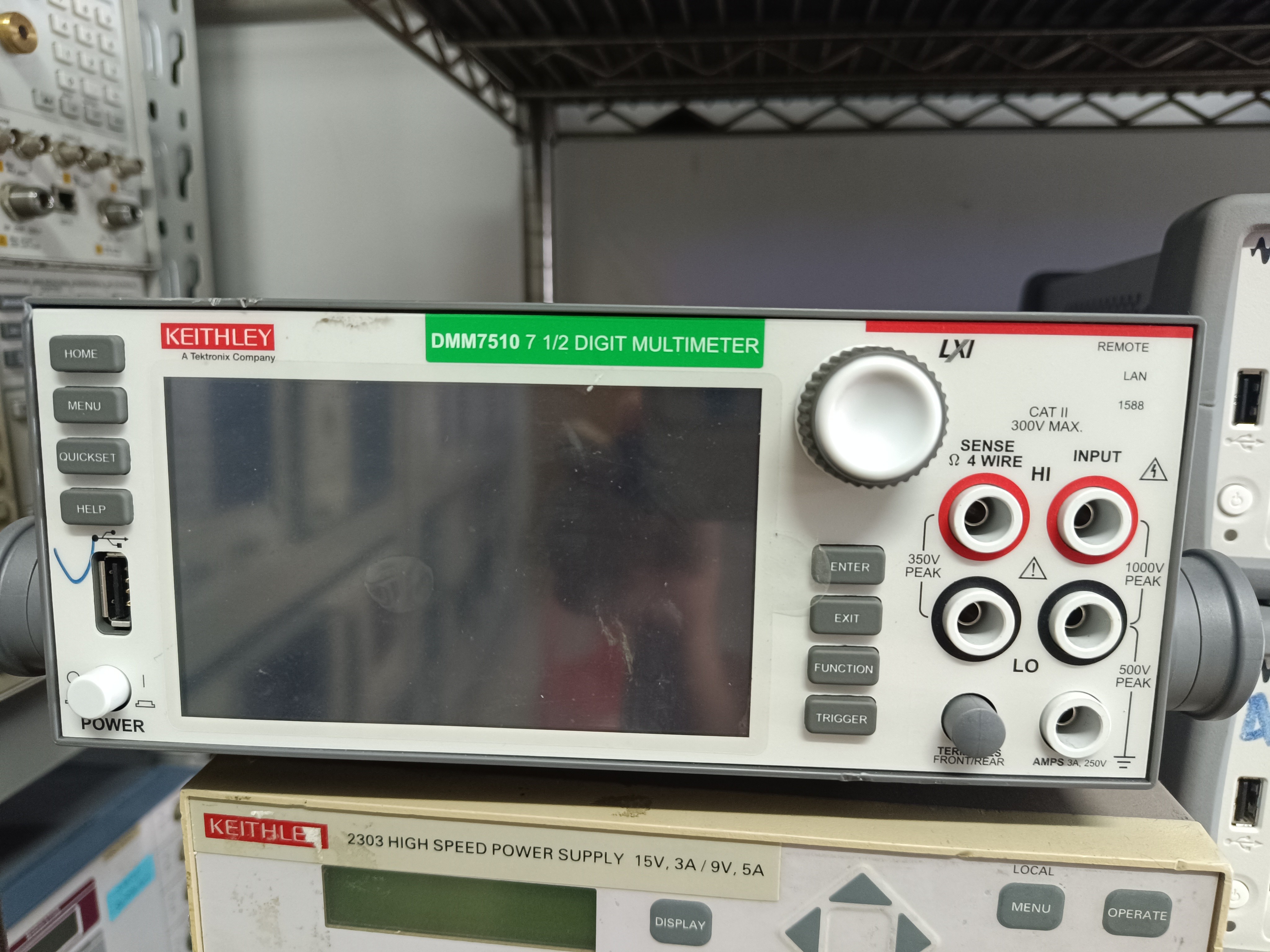 Keithley DDM7510 7 1/2 Digit Graphical Sampling Multimeter Precision Auto Calibration