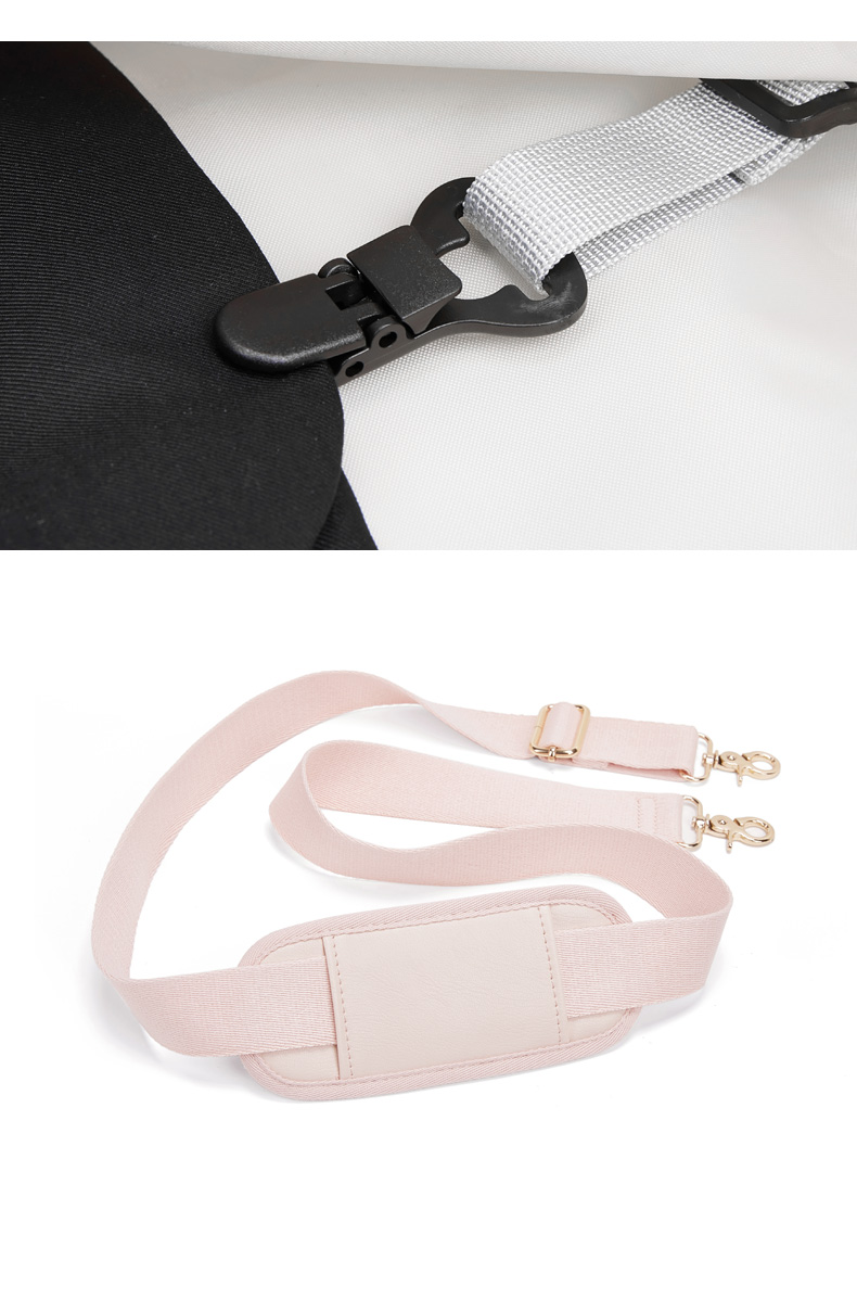 PU Foldable Pink Leather Travel Duffle Bag Carry On Garment Bag OEM/ODM