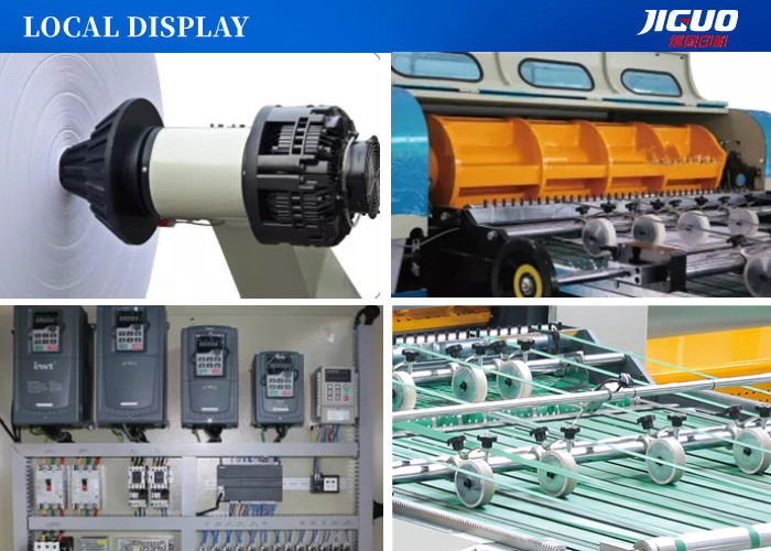 AC Servo Driven Paper Roll Cutting Machine 1700mm Two Roll Sheet Cutter