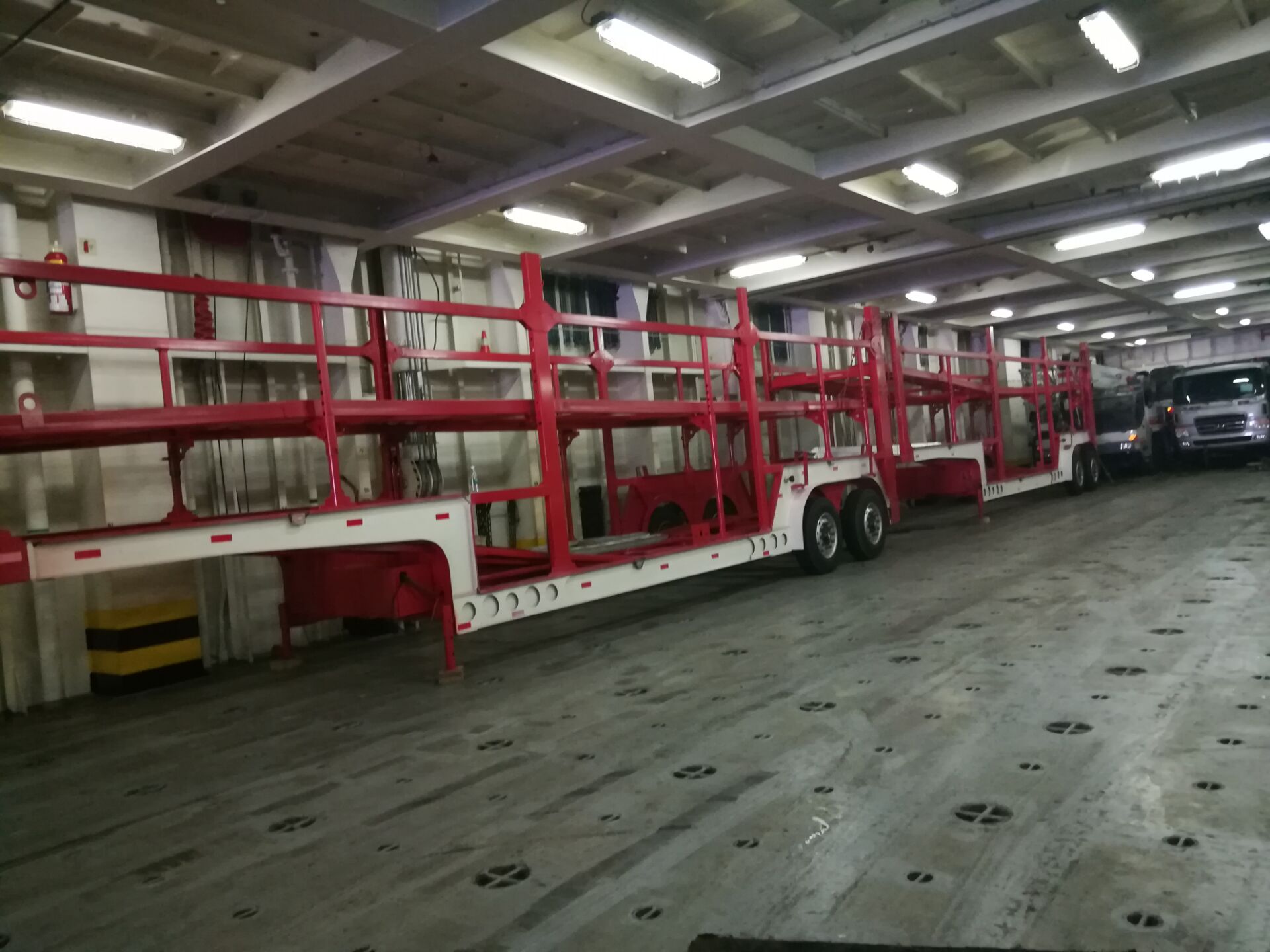 Truck Trailer Manufacture 4 8 10 Cars Carrier Semi Trailer with Max Payload 30000KG