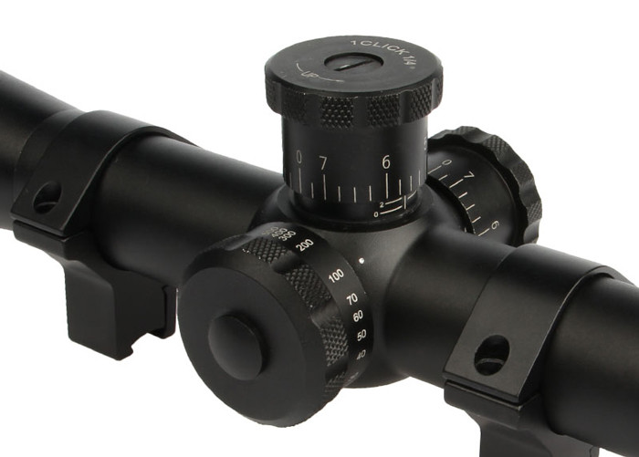 Second Focal Plane Reticle Hunting Scope Shock Resistant Excellent Light Gathering Ability