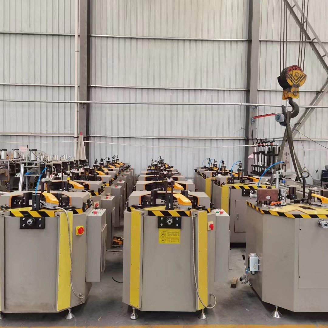Rotary Aluminium Window Crimper Window Crimping Machine