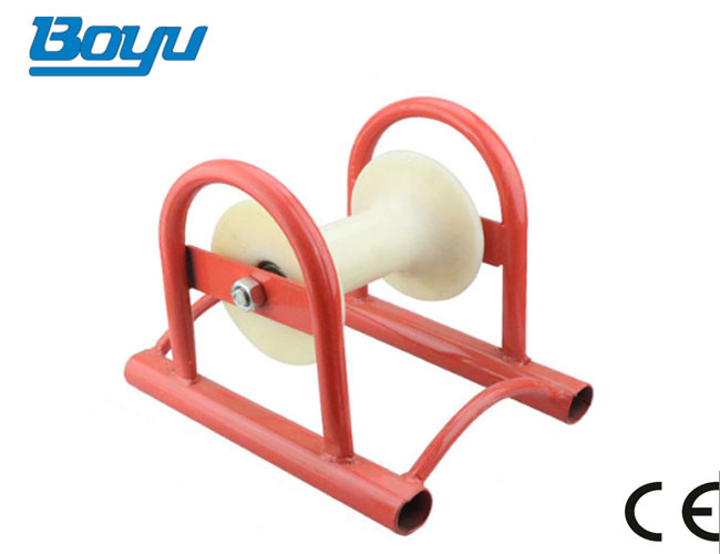 Nylon Wellhead Pulley / Cable Laying Rollers 3 Tandem Sheave Stringing Block