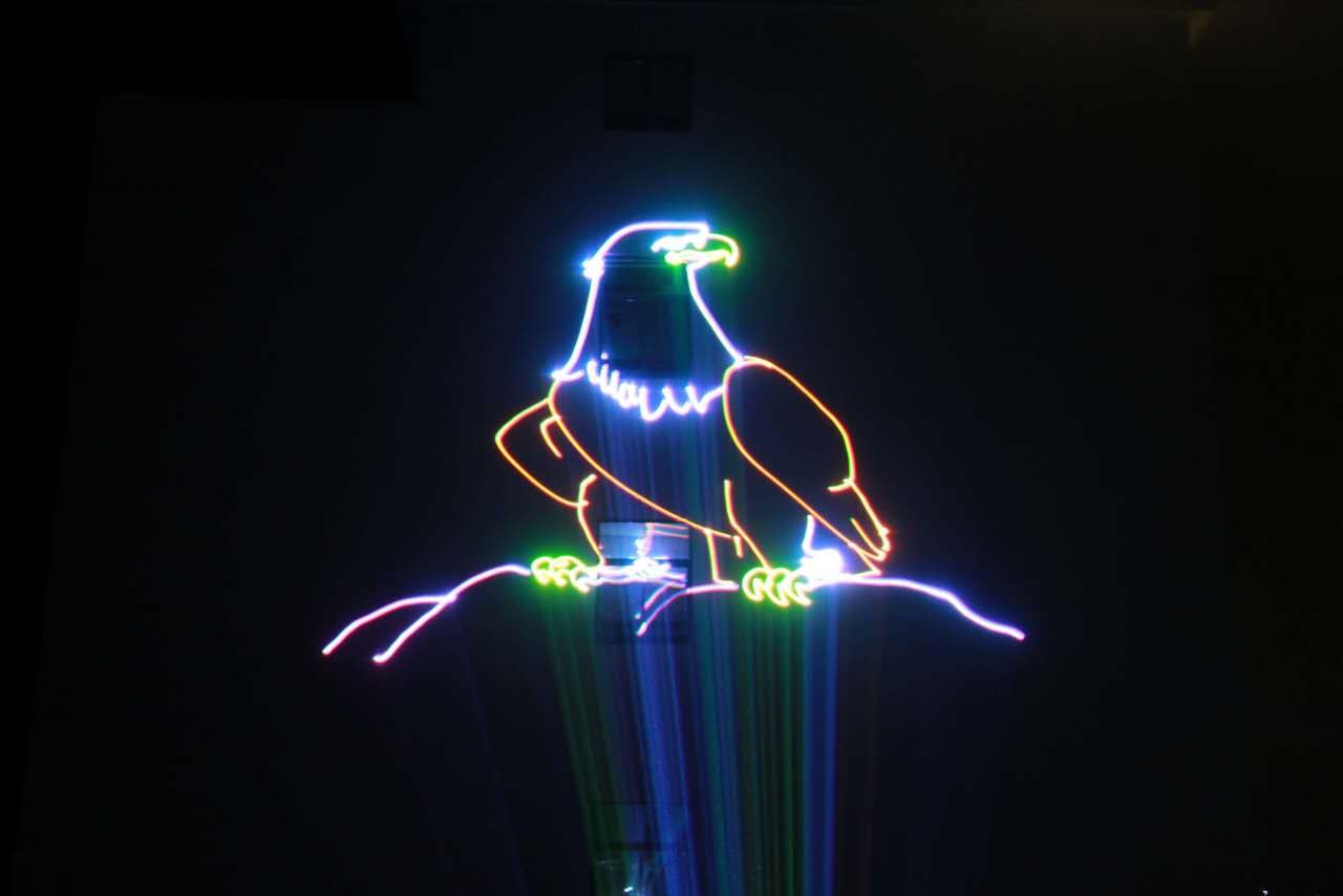 Commercial Outdoor Laser Light Show Entertainment Purposes Large Scale Type