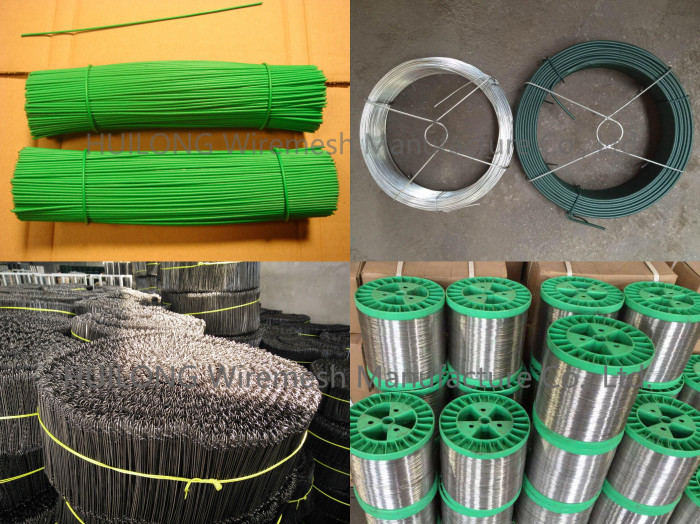 HUILONG Low Carbon Iron Binding Wire , 18 Gauge Black Annealed Wire