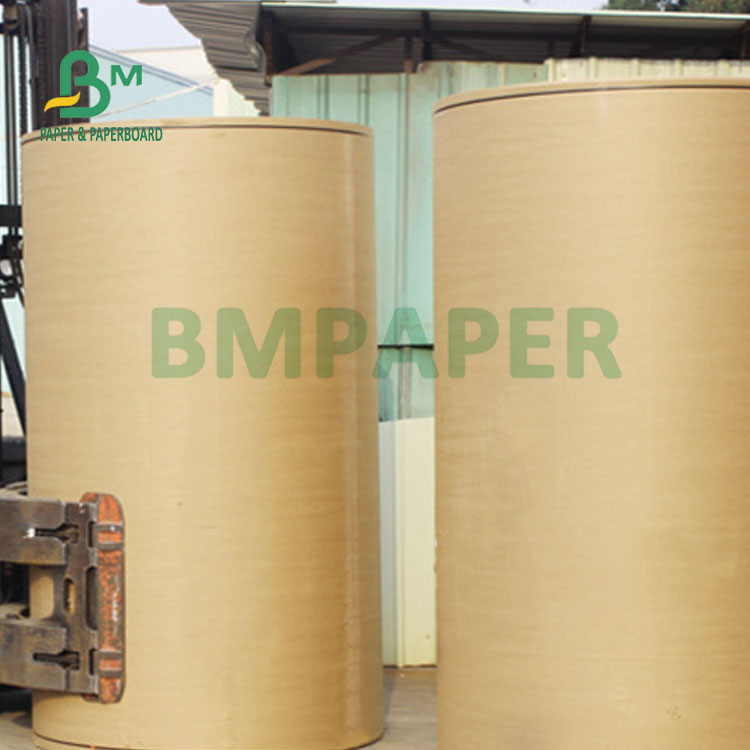 170grs 200grs White Top Liner Paper For Tissue Converting 900mm Good Rigidity