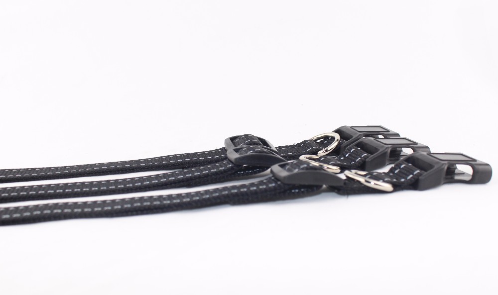 Nylon Reflective Pet Collars and Leash, Dog Collar in night