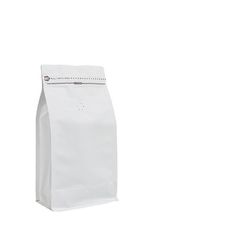 Custom Printed Resealable Packaging Aluminum Foil Flat Bottom Stand Up Pouch 1lb Coffee Bean Bag With One Way Valve